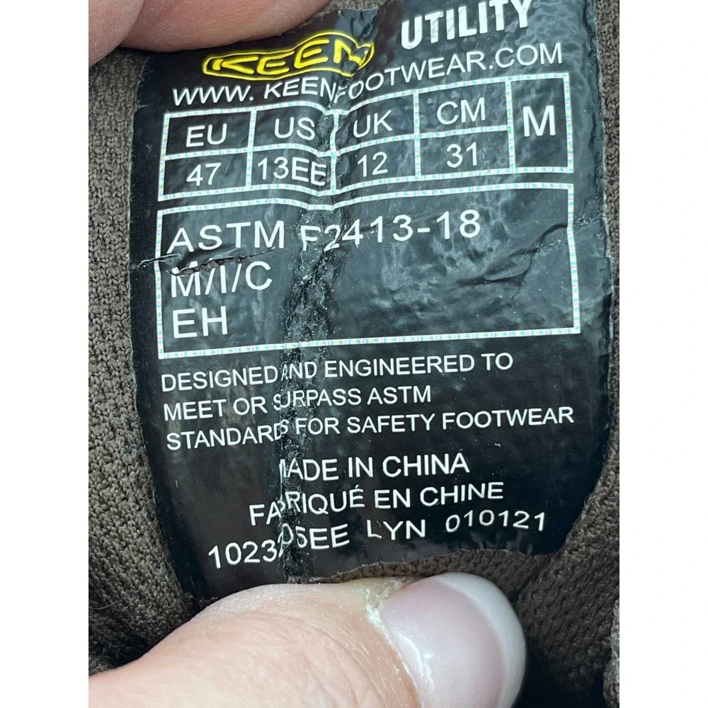 KEEN Utility fit us